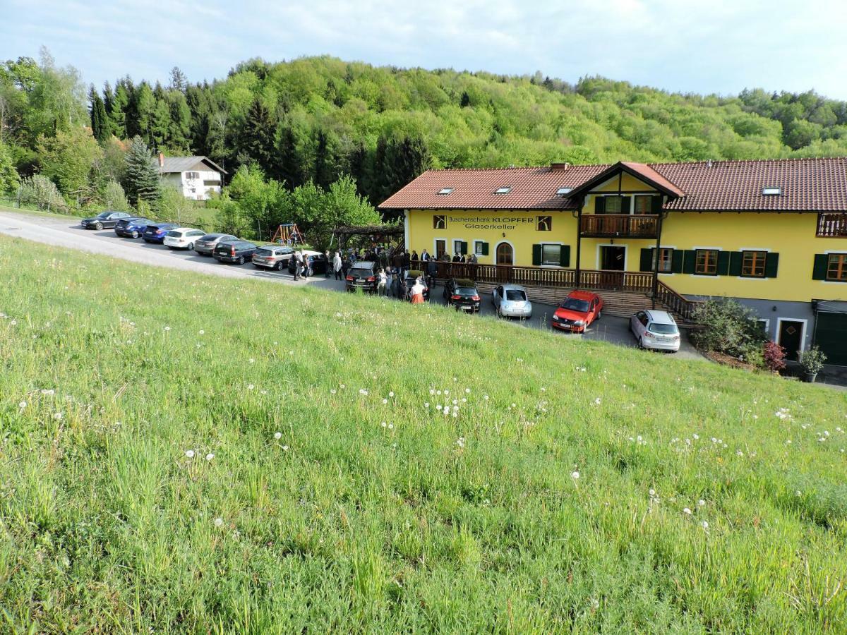 Gaestezimmer Klopfer Sankt Johann im Saggautal Eksteriør bilde